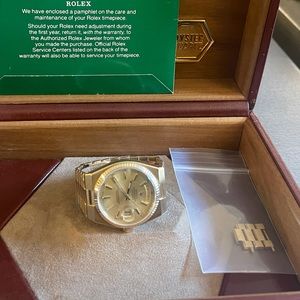 Rolex Day-date oyster Quartz Solid Gold